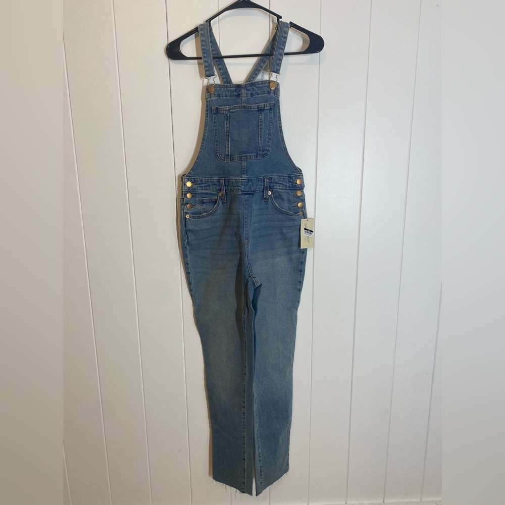 Women's Blue Denim Overalls
